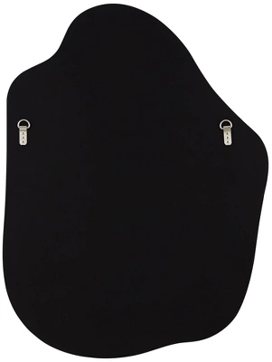 Possini Euro Design Casper Decorative Wall Mirror Modern Abstract Silver Frameless 29 1/2" Wide Bedroom Living Room Home House 5 Possini Euro Design Casper Decorative Wall Mirror Modern Abstract Silver Frameless 29 1/2" Wide Bedroom Living Room Home House - Image 5