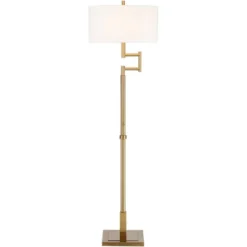 Possini Euro Design Artisan Swing Arm Floor Lamp 62.25" Tall Warm Antique Brass Linen Drum Shade For Living Room Reading Bedroom Office 15 Possini Euro Design Artisan Swing Arm Floor Lamp 62.25" Tall Warm Antique Brass Linen Drum Shade For Living Room Reading Bedroom Office -Possini Euro Design Sales Store GUEST a516a385 a6f6 4857 a16b 37d009da3a9c