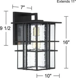 Possini Euro Design Arley Modern Industrial Outdoor Wall Light Fixtures Set Of 2 Black 16" Seedy Glass For Post Exterior Barn Deck House 11 Possini Euro Design Arley Modern Industrial Outdoor Wall Light Fixtures Set Of 2 Black 16" Seedy Glass For Post Exterior Barn Deck House -Possini Euro Design Sales Store GUEST a6602b17 7a9e 4bf6 b5d0 a3bef839e4bd