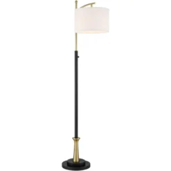 Possini Euro Design Modern Downbridge Floor Lamp 64" Tall Black Brass Metal Linen Drum Shade For Living Room Reading Bedroom Home 13 Possini Euro Design Modern Downbridge Floor Lamp 64" Tall Black Brass Metal Linen Drum Shade For Living Room Reading Bedroom Home -Possini Euro Design Sales Store GUEST a6a355c1 e149 4289 a0b7 bf87f6c6d4ee