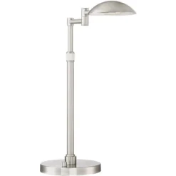 Possini Euro Design Eliptik Modern Desk Table Lamp 24 1/2" High Satin Nickel LED Swing Arm Adjustable Height For Bedroom Living Room Nightstand Office 13 Possini Euro Design Eliptik Modern Desk Table Lamp 24 1/2" High Satin Nickel LED Swing Arm Adjustable Height For Bedroom Living Room Nightstand Office -Possini Euro Design Sales Store GUEST aa0f4a29 bec0 4111 8c72 01b67ee54c62