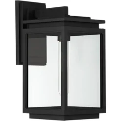 Possini Euro Design Atkins Modern Outdoor Wall Light Fixture Matte Black 14 1/4" Clear Glass For Post Exterior Barn Deck House Porch Yard Posts Patio 11 Possini Euro Design Atkins Modern Outdoor Wall Light Fixture Matte Black 14 1/4" Clear Glass For Post Exterior Barn Deck House Porch Yard Posts Patio -Possini Euro Design Sales Store GUEST aa6a430a bcc8 42f3 a648 ad6e07fb1cd9
