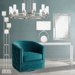 Possini Euro Design Athena Modern Floor Lamp 72" Tall Brushed Nickel 4 Light Tree Clear Outer Opal Inner Double Glass Shade For Living Room Bedroom 15 Possini Euro Design Athena Modern Floor Lamp 72" Tall Brushed Nickel 4 Light Tree Clear Outer Opal Inner Double Glass Shade For Living Room Bedroom -Possini Euro Design Sales Store GUEST ac0a6ad2 0b11 4658 8bae 6025b179c160