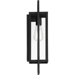 Possini Euro Design Jericho Modern Outdoor Wall Light Fixture Textured Black Metal 19" Clear Glass Panel For Post Exterior Barn Deck House Porch Yard 12 Possini Euro Design Jericho Modern Outdoor Wall Light Fixture Textured Black Metal 19" Clear Glass Panel For Post Exterior Barn Deck House Porch Yard -Possini Euro Design Sales Store GUEST ac45f3da ab77 41f1 9439 8c27f3afed8a