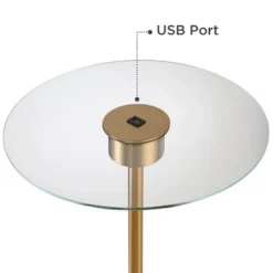 Possini Euro Design Volta Modern Floor Lamp With Tray Table 66" Tall Brass USB Charging Port White Drum Shade For Living Room Bedroom Office House 11 Possini Euro Design Volta Modern Floor Lamp With Tray Table 66" Tall Brass USB Charging Port White Drum Shade For Living Room Bedroom Office House -Possini Euro Design Sales Store GUEST ae42f343 3092 4467 92b4 cc5dfee6c9d2