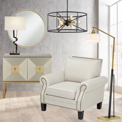 Possini Euro Design La Vista Black Chandelier 20 1/4" Wide Modern Sputnik 9-Light Fixture For Dining Room House Foyer Kitchen Island Entryway Bedroom 8 Possini Euro Design La Vista Black Chandelier 20 1/4" Wide Modern Sputnik 9-Light Fixture For Dining Room House Foyer Kitchen Island Entryway Bedroom - Image 8