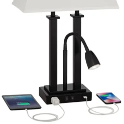 Possini Euro Design Possini Euro Deacon Black USB Port And Outlet Gooseneck Desk Lamps Set Of 2 10 Possini Euro Design Possini Euro Deacon Black USB Port And Outlet Gooseneck Desk Lamps Set Of 2 -Possini Euro Design Sales Store GUEST b0dac3ac aa8a 4c76 91bd f427c093c524 1
