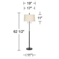 Possini Euro Design Nayla Modern Floor Lamp 62 1/2" Tall Bronze Metal Off White Fabric Tapered Drum Shade For Living Room Bedroom Office House Home 13 Possini Euro Design Nayla Modern Floor Lamp 62 1/2" Tall Bronze Metal Off White Fabric Tapered Drum Shade For Living Room Bedroom Office House Home -Possini Euro Design Sales Store GUEST b3e71107 ad6c 45a8 9214 770f5129cfe0