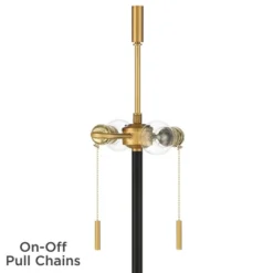 Possini Euro Design Roxie Modern Floor Lamp With Riser 65 1/2" Tall Brass Black Metal Sheer Linen Double Drum Shade For Living Room Bedroom Office 9 Possini Euro Design Roxie Modern Floor Lamp With Riser 65 1/2" Tall Brass Black Metal Sheer Linen Double Drum Shade For Living Room Bedroom Office -Possini Euro Design Sales Store GUEST b5c07179 5767 4f85 8a6f b0163d6075eb