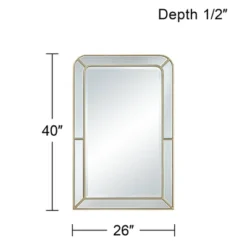 Possini Euro Design Rectangular Vanity Wall Mirror Modern Glam Beveled Edge Shiny Silver Leaf Frame 26" Wide For Bathroom Bedroom Living Family Room 11 Possini Euro Design Rectangular Vanity Wall Mirror Modern Glam Beveled Edge Shiny Silver Leaf Frame 26" Wide For Bathroom Bedroom Living Family Room -Possini Euro Design Sales Store GUEST b7a30244 f97c 47f5 a702 84af2af0ae74