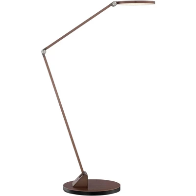 Possini Euro Design Magnum Modern Desk Lamp 36" Tall French Bronze Brown Metal LED Adjustable For Bedroom Living Room Bedside Nightstand Office House 6 Possini Euro Design Magnum Modern Desk Lamp 36" Tall French Bronze Brown Metal LED Adjustable For Bedroom Living Room Bedside Nightstand Office House - Image 6