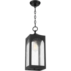 Possini Euro Design Modern Outdoor Hanging Light Fixture Matte Black Steel 19" Clear Seedy Glass Panels For Exterior House Porch 10 Possini Euro Design Modern Outdoor Hanging Light Fixture Matte Black Steel 19" Clear Seedy Glass Panels For Exterior House Porch -Possini Euro Design Sales Store GUEST c5a94f46 a078 49fd 9221 b32faac5e072