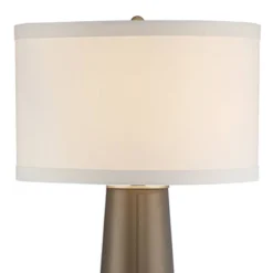 Possini Euro Design Karen Modern Table Lamp 36" Tall Dark Gold Glass Off White Fabric Drum Shade For Bedroom Living Room Bedside Nightstand Office 9 Possini Euro Design Karen Modern Table Lamp 36" Tall Dark Gold Glass Off White Fabric Drum Shade For Bedroom Living Room Bedside Nightstand Office -Possini Euro Design Sales Store GUEST c6748c4a c890 438e 979f 021b596a0701 1