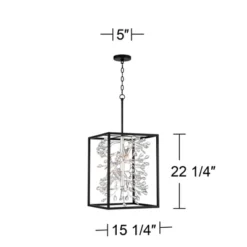 Possini Euro Design Black Silver Pendant Chandelier 15 1/4" Wide Modern Clear Crystal Flower Vine 4-Light Fixture For Dining Room House 15 Possini Euro Design Black Silver Pendant Chandelier 15 1/4" Wide Modern Clear Crystal Flower Vine 4-Light Fixture For Dining Room House -Possini Euro Design Sales Store GUEST c8ac2b71 c805 4378 b0a9 146ccced3985