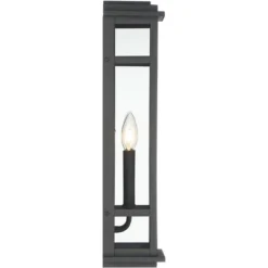 Possini Euro Design Modern Industrial Outdoor Wall Light Fixture Cool Black Windowpane Frame 20" For Post Exterior Barn Deck House 12 Possini Euro Design Modern Industrial Outdoor Wall Light Fixture Cool Black Windowpane Frame 20" For Post Exterior Barn Deck House -Possini Euro Design Sales Store GUEST cd7b83f5 5a37 43f6 b66f 5f807ab206c8