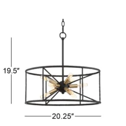 Possini Euro Design La Vista Black Chandelier 20 1/4" Wide Modern Sputnik 9-Light Fixture For Dining Room House Foyer Kitchen Island Entryway Bedroom 14 Possini Euro Design La Vista Black Chandelier 20 1/4" Wide Modern Sputnik 9-Light Fixture For Dining Room House Foyer Kitchen Island Entryway Bedroom -Possini Euro Design Sales Store GUEST d36ec028 4b97 4617 9dd0 17d7c36e34ba