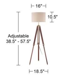 Possini Euro Design Surveyor Modern Tripod Floor Lamp 57 1/2" Tall Cherry Wood Adjustable Beige Linen Drum Shade For Living Room Bedroom Office House 13 Possini Euro Design Surveyor Modern Tripod Floor Lamp 57 1/2" Tall Cherry Wood Adjustable Beige Linen Drum Shade For Living Room Bedroom Office House -Possini Euro Design Sales Store GUEST d92fc1ac 8fa8 47d5 bd87 5db2bca473e1