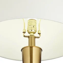 Possini Euro Design Wayne Modern Table Lamps 29 1/4" Tall Set Of 2 Brass With USB Charging Port White Fabric Drum Shade For Bedroom Living Room Kids 10 Possini Euro Design Wayne Modern Table Lamps 29 1/4" Tall Set Of 2 Brass With USB Charging Port White Fabric Drum Shade For Bedroom Living Room Kids -Possini Euro Design Sales Store GUEST daa01d12 6b27 4f6a 8f40 b40bc8ee77bd