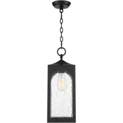 Possini Euro Design Modern Outdoor Hanging Light Fixture Matte Black Steel 19" Clear Seedy Glass Panels For Exterior House Porch 9 Possini Euro Design Modern Outdoor Hanging Light Fixture Matte Black Steel 19" Clear Seedy Glass Panels For Exterior House Porch -Possini Euro Design Sales Store GUEST dd23e776 6213 4bd7 b53c 80faa65ccfae