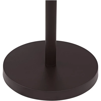 Possini Euro Design Nayla Modern Floor Lamp 62 1/2" Tall Bronze Metal Off White Fabric Tapered Drum Shade For Living Room Bedroom Office House Home 3 Possini Euro Design Nayla Modern Floor Lamp 62 1/2" Tall Bronze Metal Off White Fabric Tapered Drum Shade For Living Room Bedroom Office House Home - Image 3