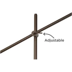 Possini Euro Design Modern Floor Lamp With USB Port 62 1/2" Tall Oil Rubbed Bronze Boom Arm Brown Drum Shade For Living Room House 10 Possini Euro Design Modern Floor Lamp With USB Port 62 1/2" Tall Oil Rubbed Bronze Boom Arm Brown Drum Shade For Living Room House -Possini Euro Design Sales Store GUEST e66ed521 5fd8 4f19 a50b 71e359f47c9c