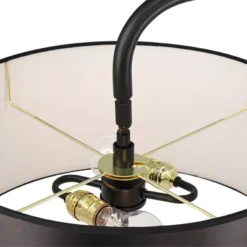 Possini Euro Design Raven Modern 66" Tall Chairside Arc Table Lamp Matte Black Metal Fabric Drum Shade For Living Room Reading Bedroom 10 Possini Euro Design Raven Modern 66" Tall Chairside Arc Table Lamp Matte Black Metal Fabric Drum Shade For Living Room Reading Bedroom -Possini Euro Design Sales Store GUEST eb73aded 6f9b 4867 98f9 72c46973dbb1