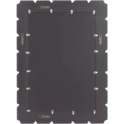 Possini Euro Design Prandini Rectangular Vanity Wall Mirror Modern Beveled Mirrored Glass Tile Frame 28" Wide For Bathroom Bedroom Home House Entryway 7 Possini Euro Design Prandini Rectangular Vanity Wall Mirror Modern Beveled Mirrored Glass Tile Frame 28" Wide For Bathroom Bedroom Home House Entryway - Image 7