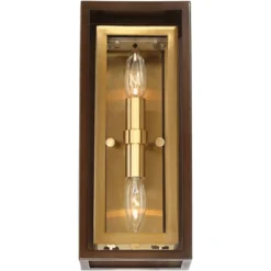 Possini Euro Design Modern Mid Century Outdoor Wall Light Fixture Oil Rubbed Bronze Brass 14" Double Box Glass For Exterior Barn Deck House Porch Yard 8 Possini Euro Design Modern Mid Century Outdoor Wall Light Fixture Oil Rubbed Bronze Brass 14" Double Box Glass For Exterior Barn Deck House Porch Yard -Possini Euro Design Sales Store GUEST eff0e518 c8c8 479d b391 2abf3735d0bd