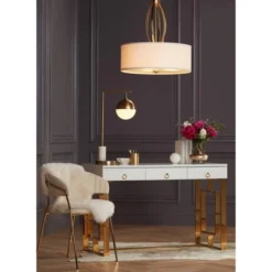 Possini Euro Design Luna Mid Century Desk Table Lamp 26 1/2" High Brass Metal With USB Charging Port Opal Glass Shade For Bedroom Living Room Bedside 14 Possini Euro Design Luna Mid Century Desk Table Lamp 26 1/2" High Brass Metal With USB Charging Port Opal Glass Shade For Bedroom Living Room Bedside -Possini Euro Design Sales Store GUEST f1bed036 d898 408d 8225 a9d1914f0d71