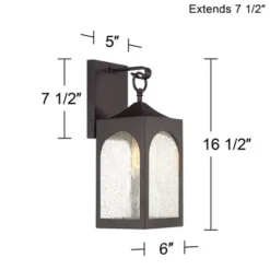Possini Euro Design Tyne Modern Outdoor Wall Light Fixture Bronze 16 1/2" Seedy Glass For Post Exterior Barn Deck House Porch Yard Posts Patio Home 11 Possini Euro Design Tyne Modern Outdoor Wall Light Fixture Bronze 16 1/2" Seedy Glass For Post Exterior Barn Deck House Porch Yard Posts Patio Home -Possini Euro Design Sales Store GUEST f6946aff 7a43 4982 85c7 71bb496104e5