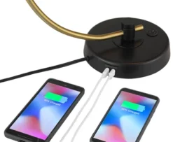 Possini Euro Design Modern Mid Century Desk Lamp 28 1/2" Tall Warm Gold Black With Dual USB Charging Ports For Bedroom Living Room Office Reading Home 11 Possini Euro Design Modern Mid Century Desk Lamp 28 1/2" Tall Warm Gold Black With Dual USB Charging Ports For Bedroom Living Room Office Reading Home -Possini Euro Design Sales Store GUEST f9c47d67 9358 47c7 884e 9ac57a4ca8b4