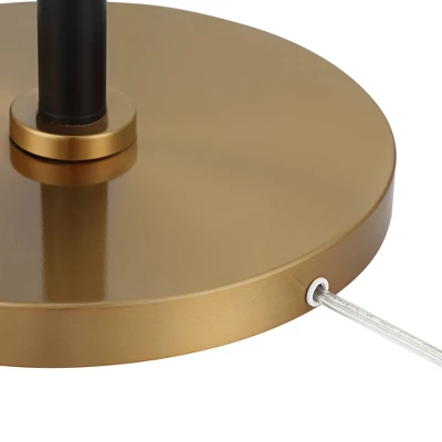 Possini Euro Design Quatro Mid Century Modern Tree Floor Lamp 71" Tall Black Gold Metal 4 Light Frosted Glass Cone Shade For Living Room Bedroom House 7 Possini Euro Design Quatro Mid Century Modern Tree Floor Lamp 71" Tall Black Gold Metal 4 Light Frosted Glass Cone Shade For Living Room Bedroom House - Image 7